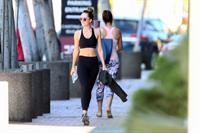 Dakota Johnson sexy ass in tight leggings seen by paparazzi.

















