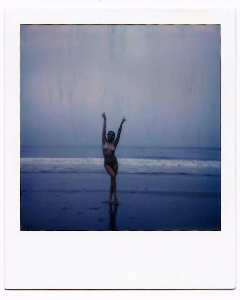 Ireland Baldwin nude full frontal naked photos at the beach.

















