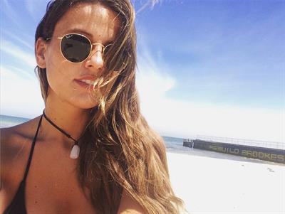 Tess Homann in a bikini