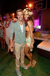 Maria Menounos at her C. Wonder & Patron Tequila sponsored birthday party in LA 6/8/13 
