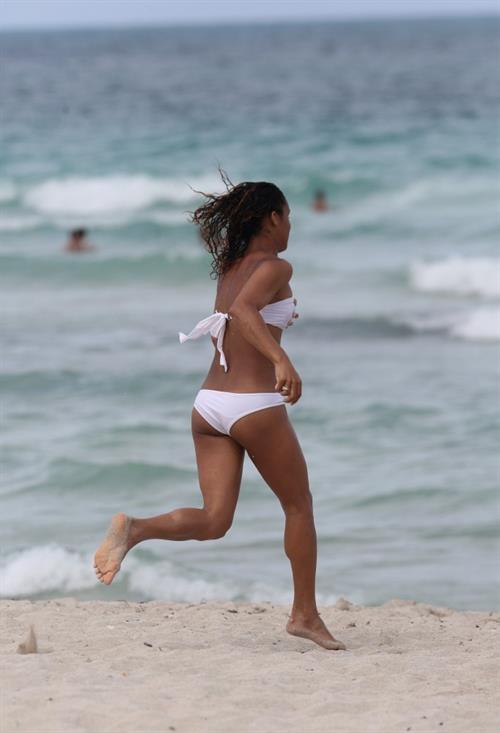 Melody Thornton in a bikini