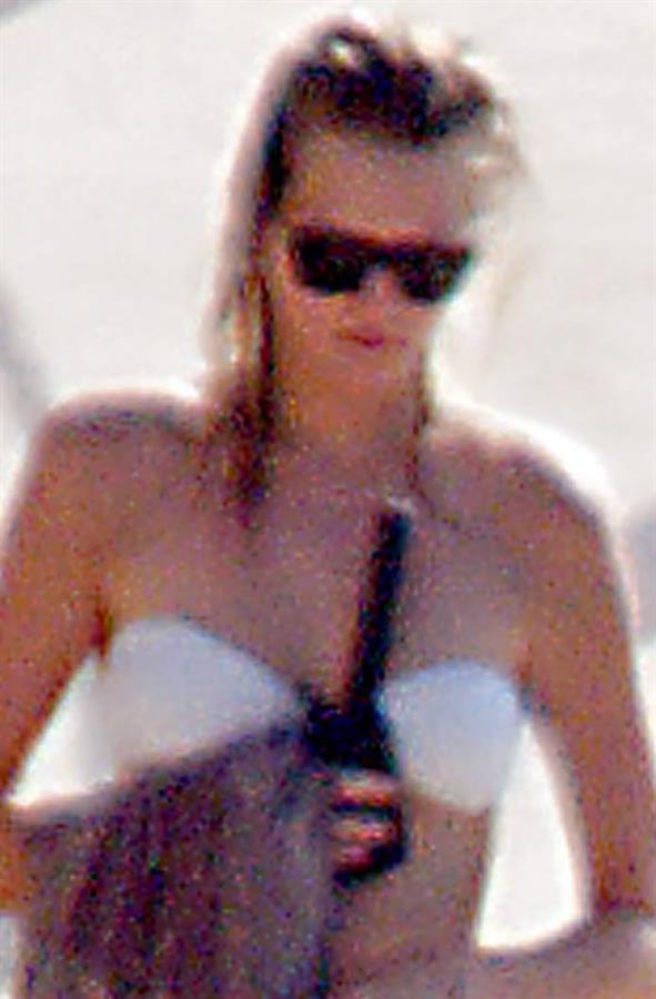 Toni Garrn in a bikini