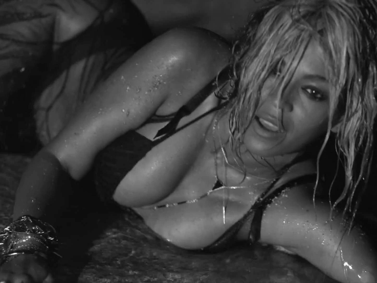 Beyoncé Knowles in a bikini