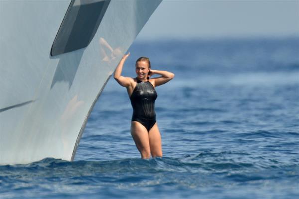 Hayden Panettiere in a bikini