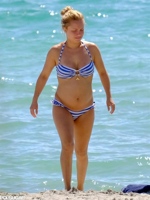 Hayden Panettiere in a bikini