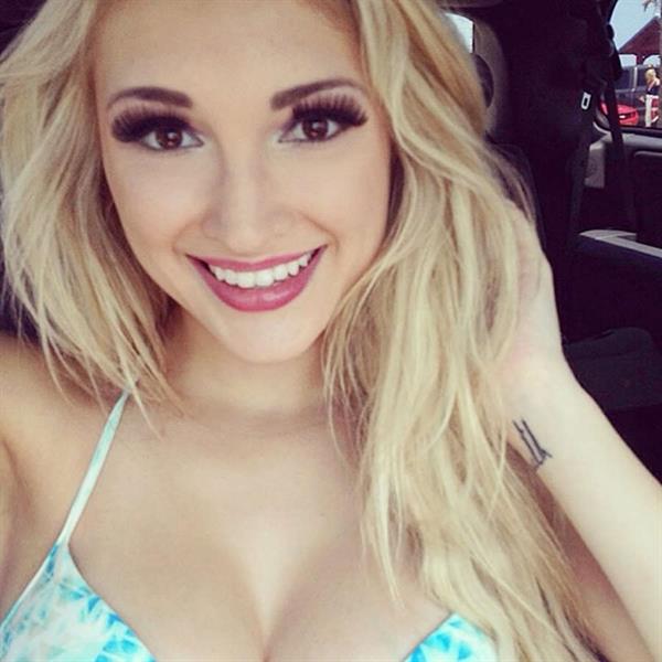 Anna Faith Carlson in a bikini