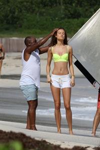 Monica Jagaciak in a bikini