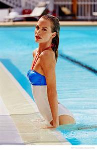 Poppy Delevingne in a bikini