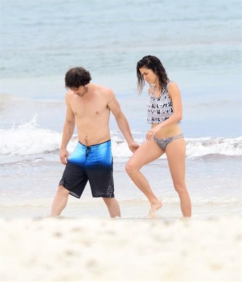 Nikki Reed in a bikini