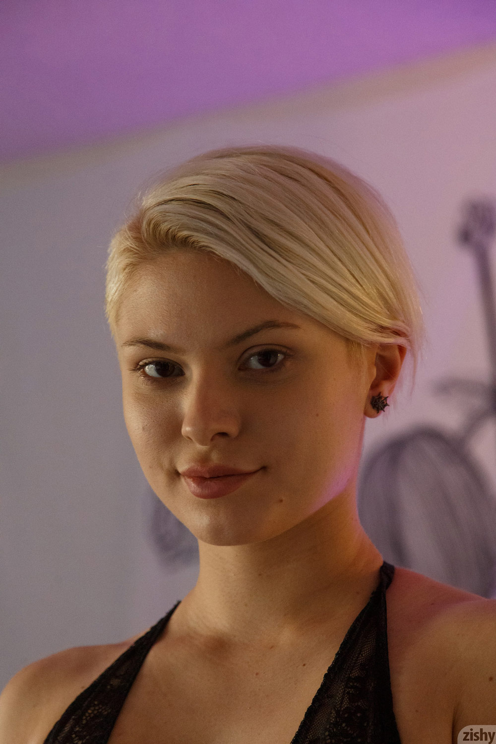 Sage Hailong in Lingerie