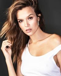 Josephine Skriver topless and sexy photo shoot for The Daily Summer magazine showing nice cleavage.





















