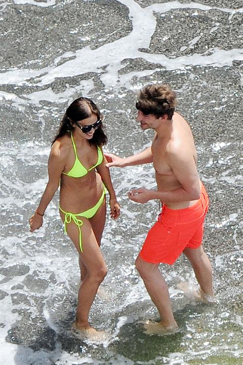 Irina Shayk in a bikini