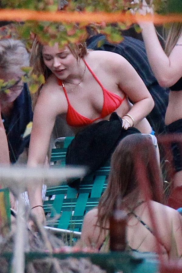 Chloë Grace Moretz in a bikini