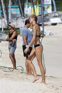 Devon Windsor in a bikini