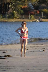 Blanca Blanco in a bikini