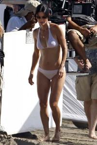 Courteney Cox in a bikini