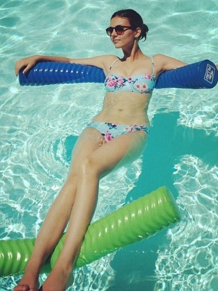 Victoria Justice in a bikini