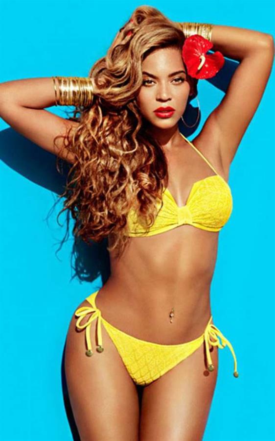 Beyoncé Knowles in a bikini