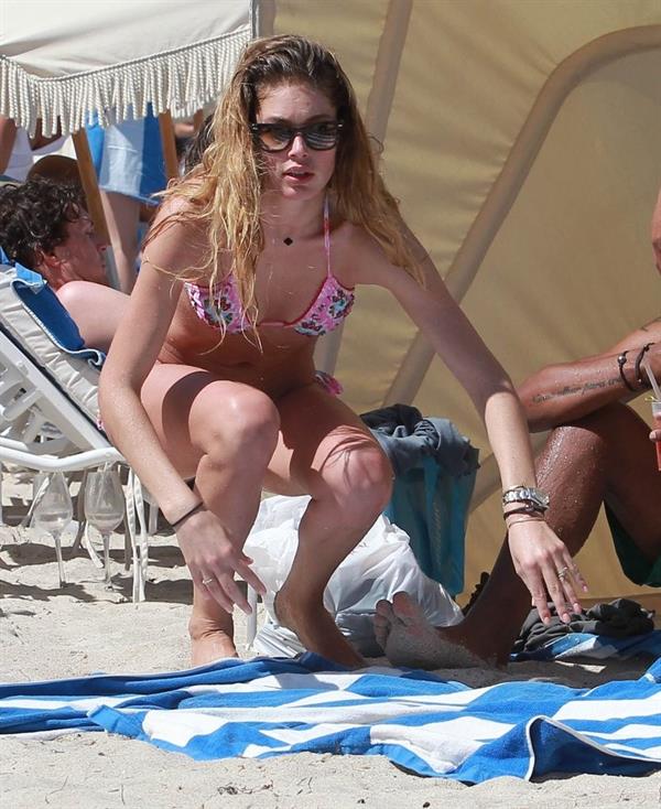 Doutzen Kroes in a bikini