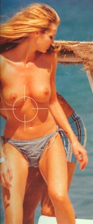 Claudia Schiffer Nude Pictures Claudia Schiffer nude photo collection showing her topless big boobs mostly caught by paparazzi.