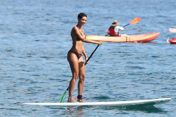 Nicole Murphy in a bikini