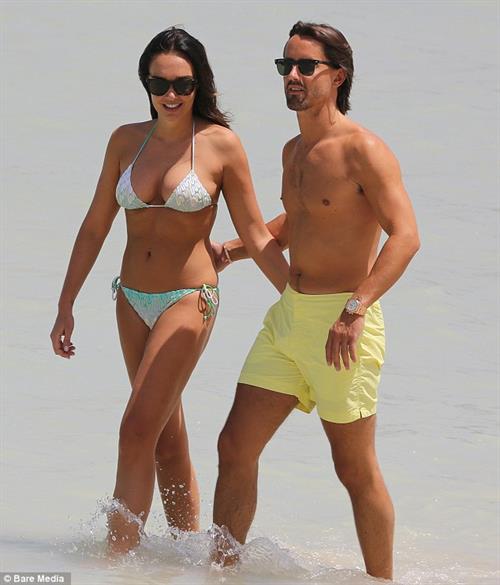 Tamara Ecclestone in a bikini