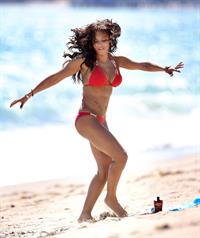 Melanie Brown in a bikini