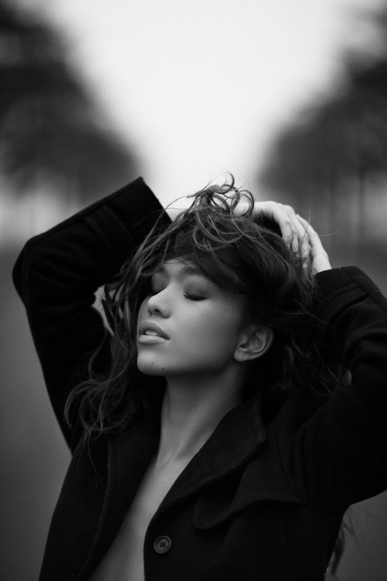 Kitrysha nude photo shoot showing her naked ass and topless boobs.


