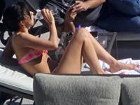 Hilaria Baldwin in a bikini