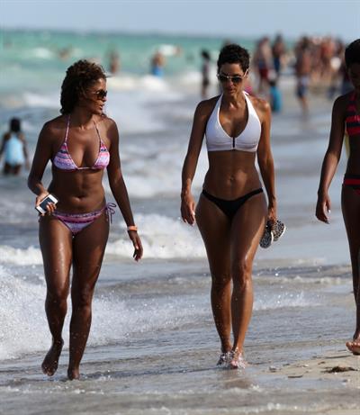 Claudia Jordan in a bikini