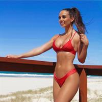 Ellen Clark in a bikini