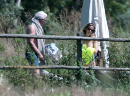 Alejandra Silva Pictures Alejandra Silva caught topless with her nude boobs exposed by paparazzi on vacation.