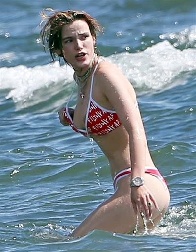 Bella Thorne in a bikini
