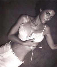 Amanda Peet in lingerie