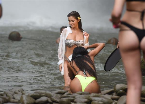 Demi Rose sexy ass and cleavage in a new bikini photo shoot in Bali.


