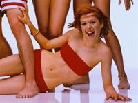 Alyson Hannigan in a bikini