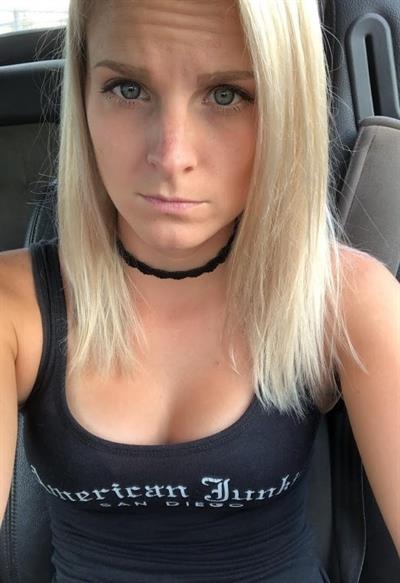 Brittany taking a selfie