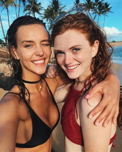 Rachel Cook in a bikini