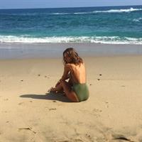 Rachel Cook in a bikini