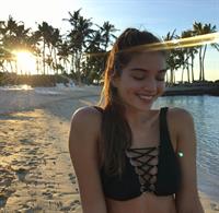 Daniela Lopez in a bikini