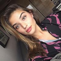 Daniela Lopez taking a selfie