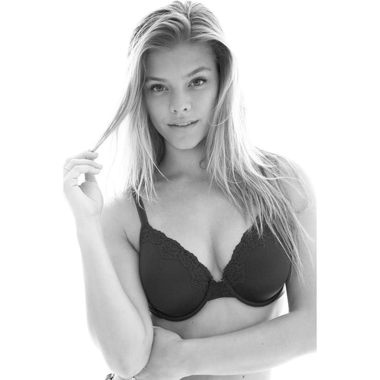 Nina Agdal in lingerie