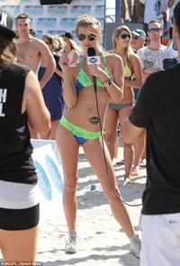 Nina Agdal in a bikini