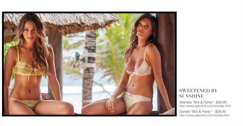Simone Villas Boas in lingerie