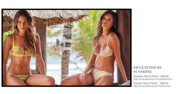 Simone Villas Boas in lingerie