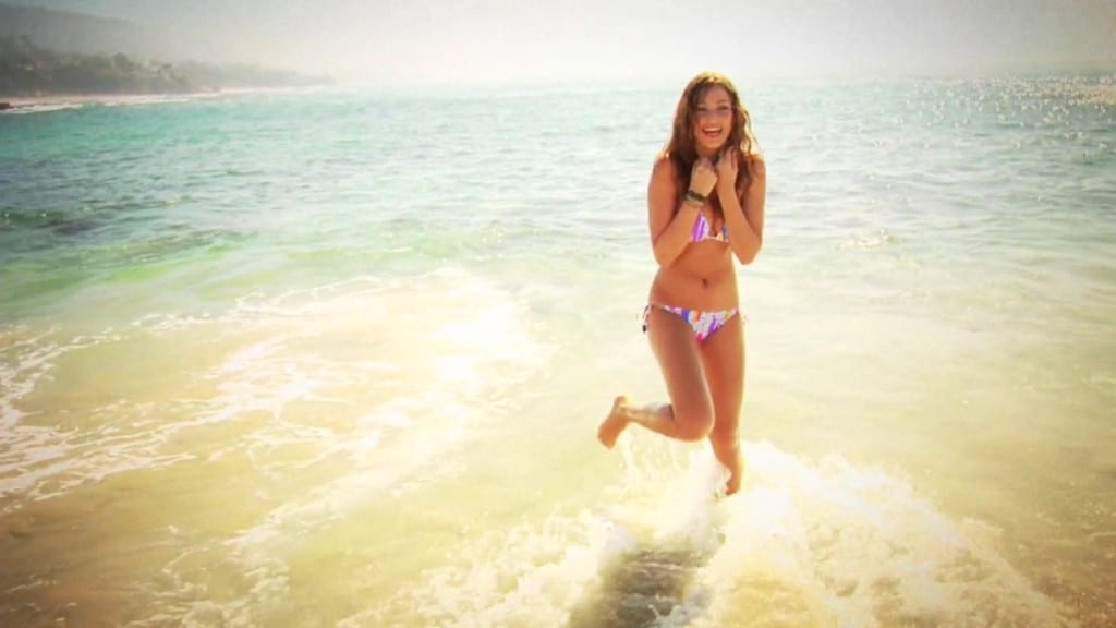 Simone Villas Boas in a bikini