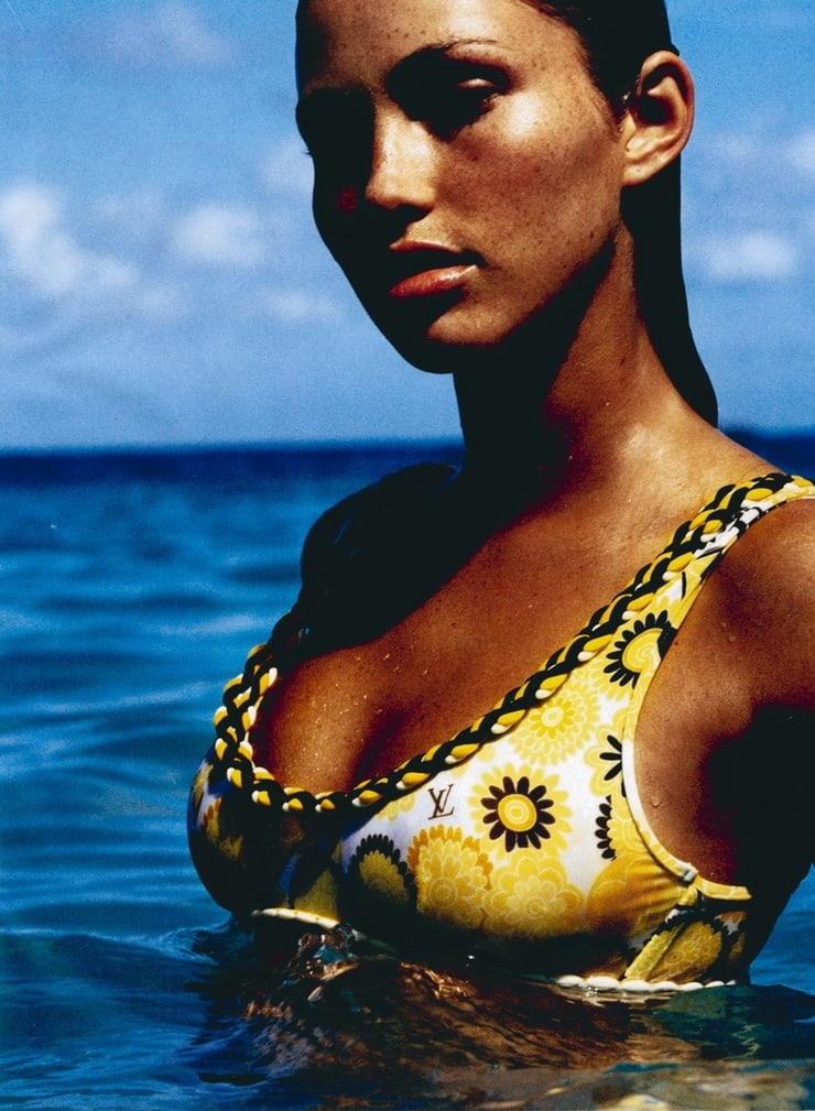 Simone Villas Boas in a bikini