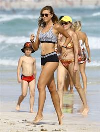 Sandra Kubicka in a bikini