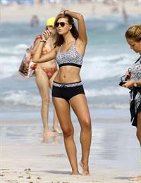 Sandra Kubicka in a bikini