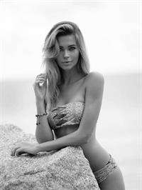 Sandra Kubicka in a bikini